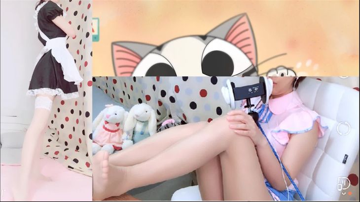 [斗鱼菇菇]人美声甜 ASMR助眠合集 6