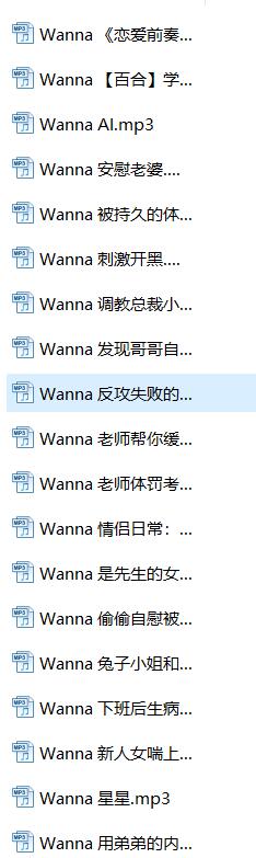 ASMR主播Wanna剧情助眠23A：沉浸式中文音声角色扮演助眠神作 [ASMR中文音声、助眠剧情、立体声麦克风录制、MP3/1.2GB]