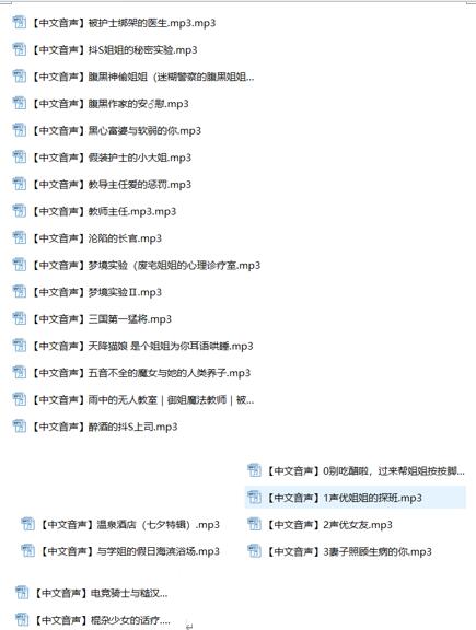 戴猫耳的大魔王ASMR全收录｜24首虚拟主播治愈系舔耳音声作品【24首1.13G】