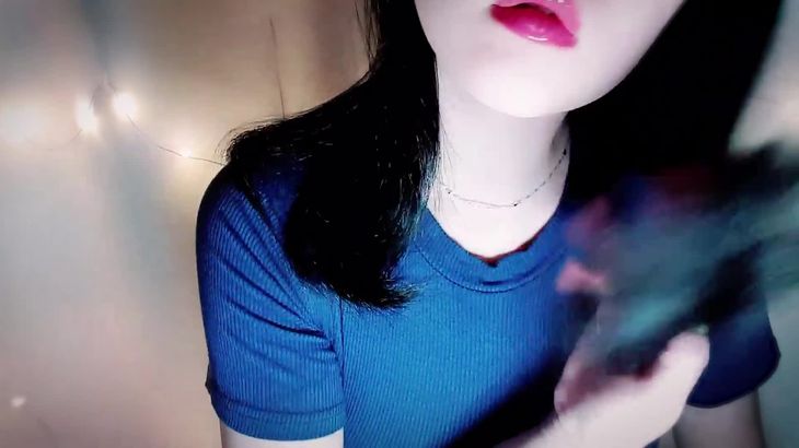 [RyuA阿玉]?머리 빗기 – Hair brush touching sounds – ヘアブラシ＆感動音 – Korean ASMR