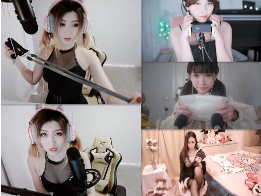 绫乃ASMR私人定制4部合集｜耳骚助眠双模式+200+触发音全收录【4V/11.6G】